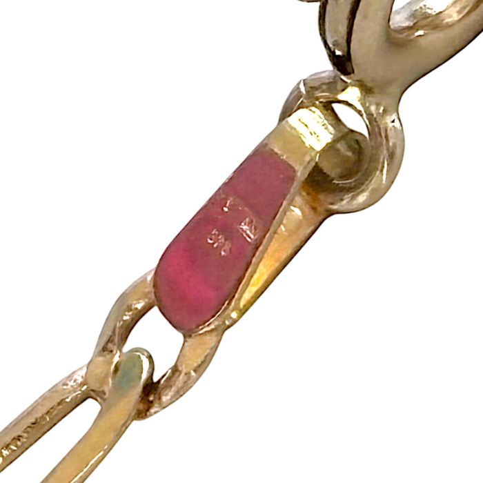 Elegant 9ct Gold Figaro 1-3 Chain