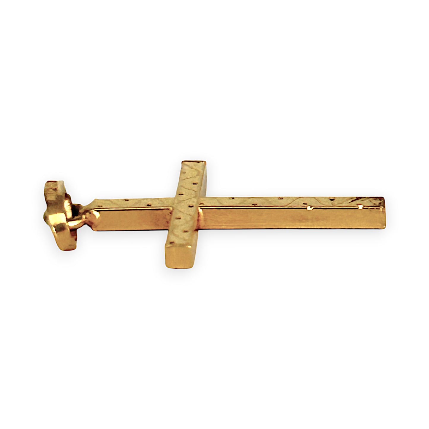 GOLD DEAL | 18ct (18K) Gold Vintage Square Cross Pendant
