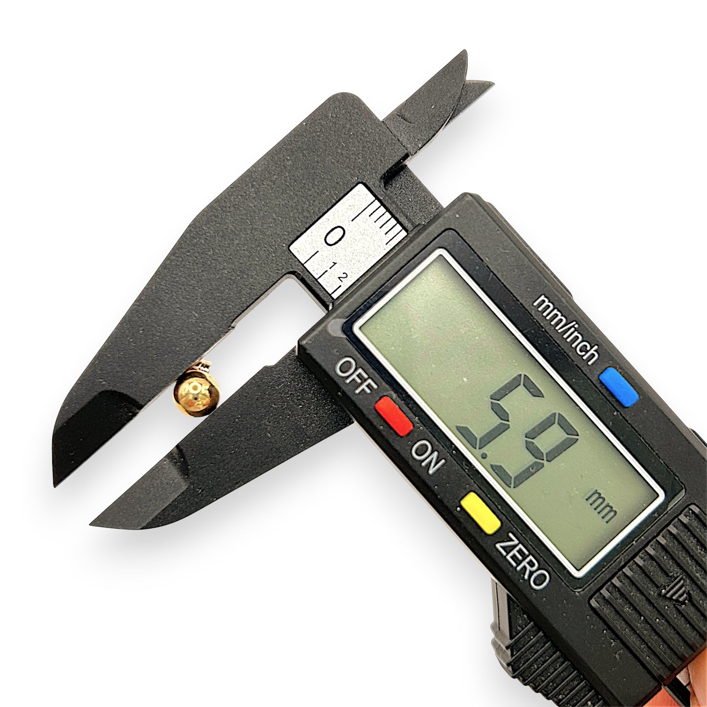 NZGD | 9ct Rose Gold Minimalist Gold Ball Earrings 5.9mm