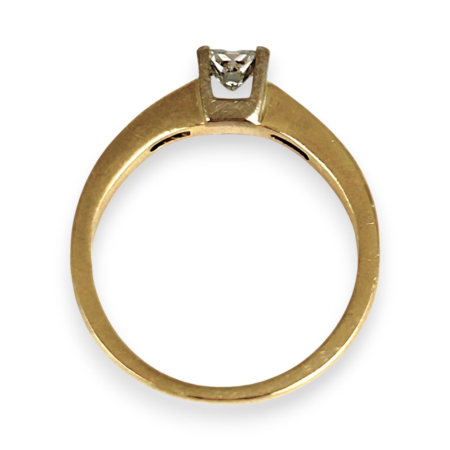 GOLD DEAL | FLASH SALE 18ct (18K) Gold MHJ Solitaire Diamond 0.58ct Ring Valuation $4,000