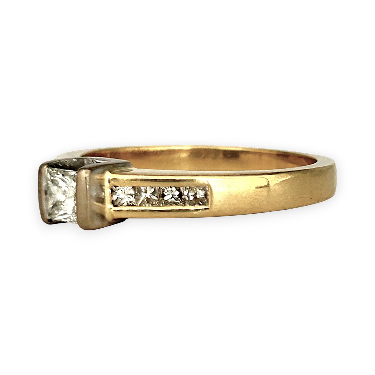 GOLD DEAL | FLASH SALE 18ct (18K) Gold MHJ Solitaire Diamond 0.58ct Ring Valuation $4,000