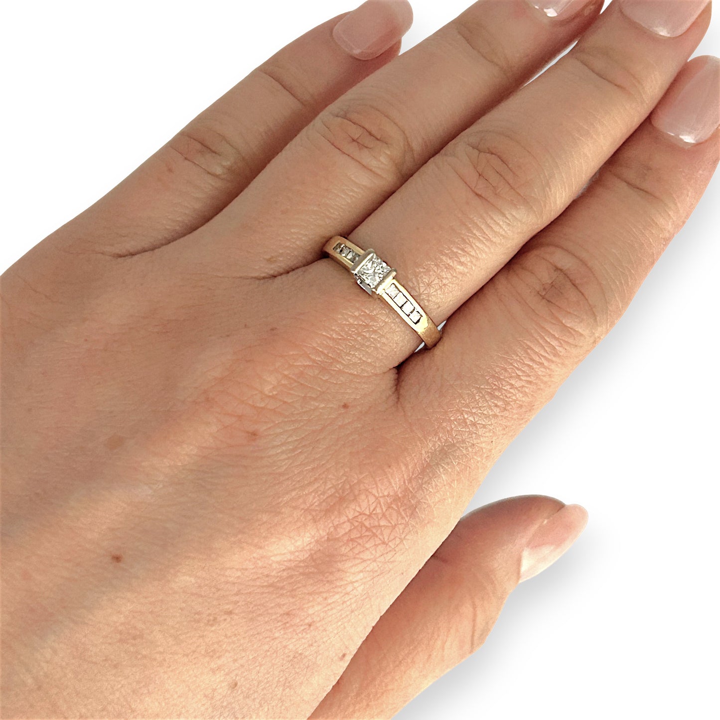 GOLD DEAL | FLASH SALE 18ct (18K) Gold MHJ Solitaire Diamond 0.58ct Ring Valuation $4,000