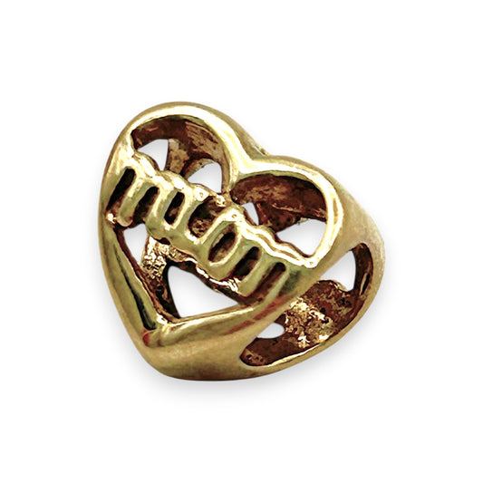 NZGD | 9K (9ct) Gold Heart Charm - Mum
