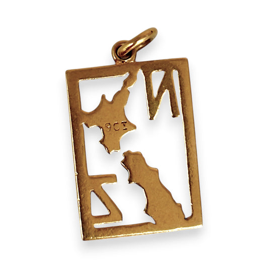 NZGD | 9ct Gold Heritage Aotearoa NZ Pendant