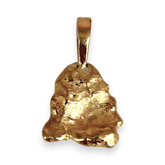 NZGD | 9ct Gold Auric Majesty Nugget Pendant