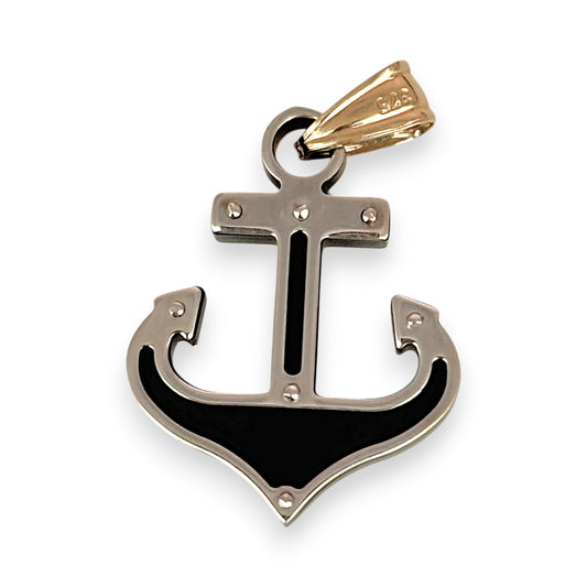 NZGD | 9ct Gold Nautical Prestige Anchor Pendant