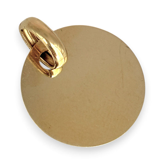 NZGD | 9ct Gold Auric Glow Disc Pendant