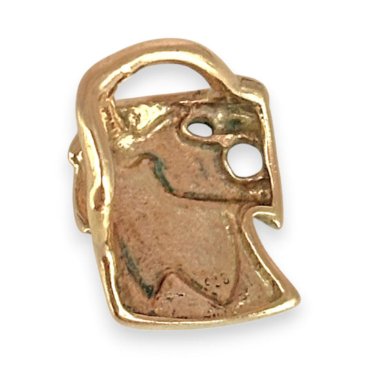 NZGD | 9ct Gold Sovereign Simba Sculpted Lion Pendant