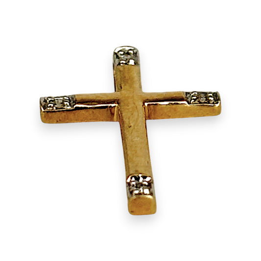 GOLD DEAL | 9kt Gold Gracepoint Cross Pendant