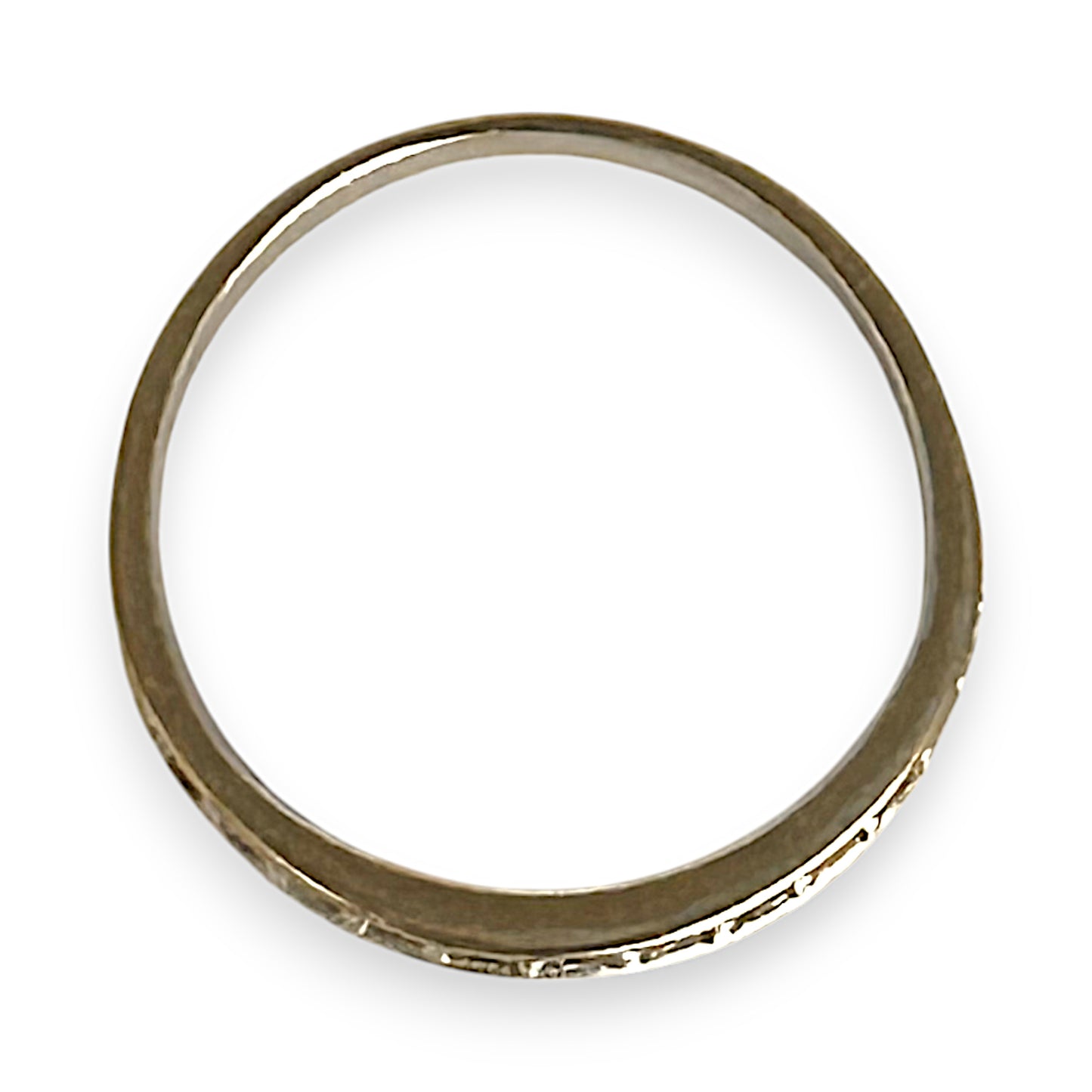 GOLD DEAL | 18ct (18K) Y/W Gold Diamond Band Size L