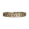 GOLD DEAL | 18ct (18K) Y/W Gold Diamond Band Size L