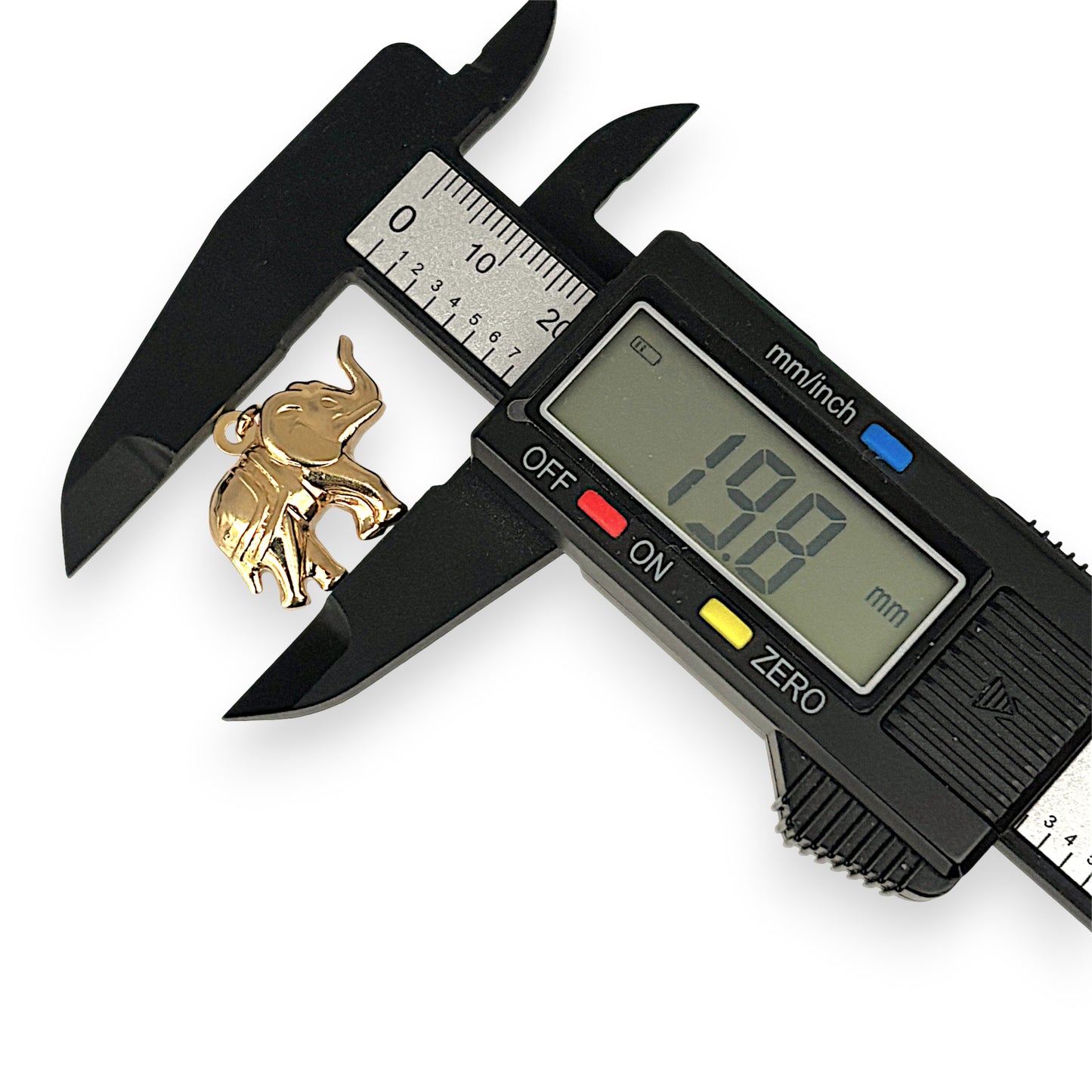 XMAS DEAL | 9kt Gold Tuscan Elephant Pendant / Charm