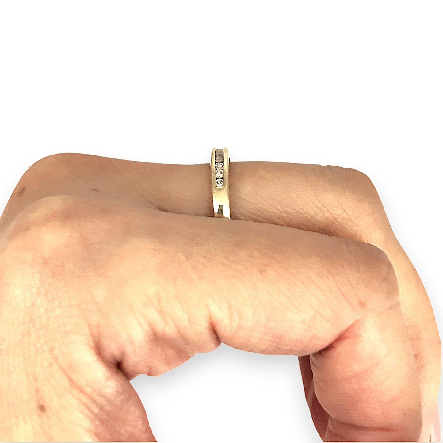 GOLD DEAL | 14ct (14K) Gold Michael Hill Diamond 0.34ct Band Size O