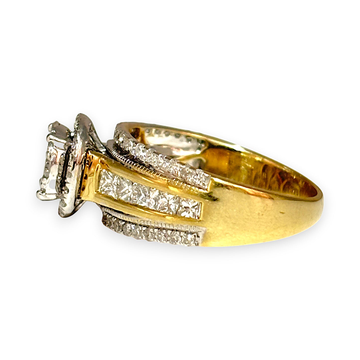 GOLD DEAL | 14K Gold Diamond Cluster Wedding & Eternity Ring Valuation $5,150