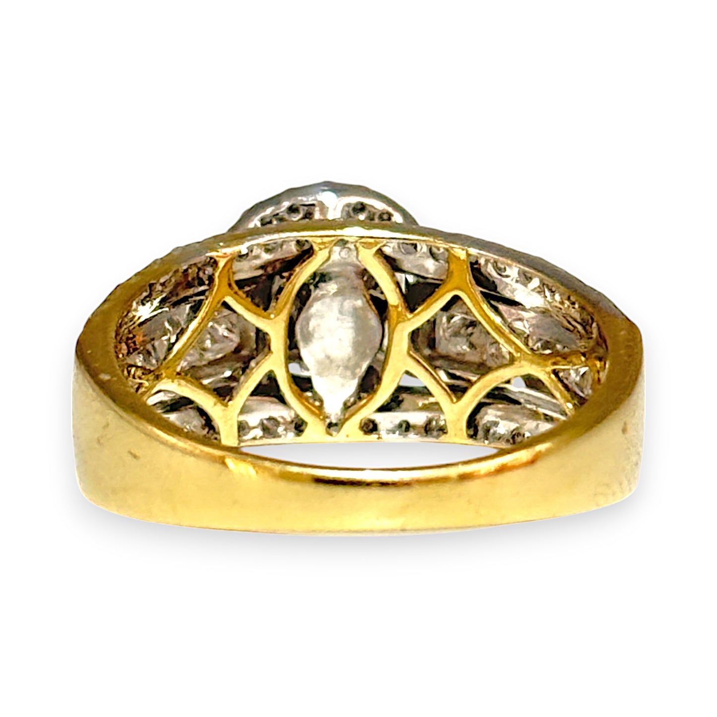GOLD DEAL | 14K Gold Diamond Cluster Wedding & Eternity Ring Valuation $5,150