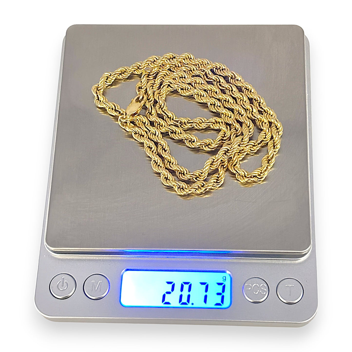 GOLD DEAL | 14ct (14K) Gold Rope Chain Length 60cm