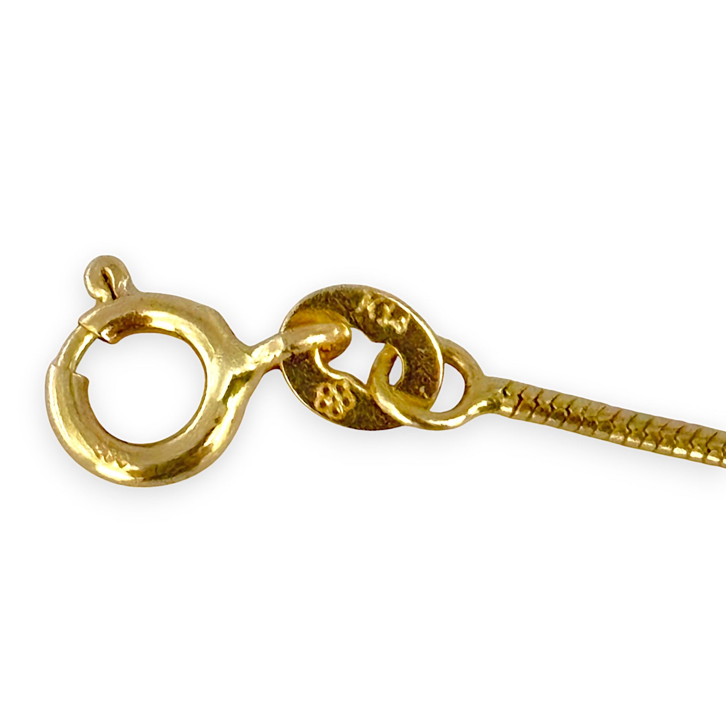GOLD DEAL | 14ct (14K) Gold Station Necklace Length 41cm