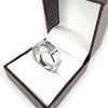 NZGD | 9ct White Gold Celestial Path Diamond Ring Size S