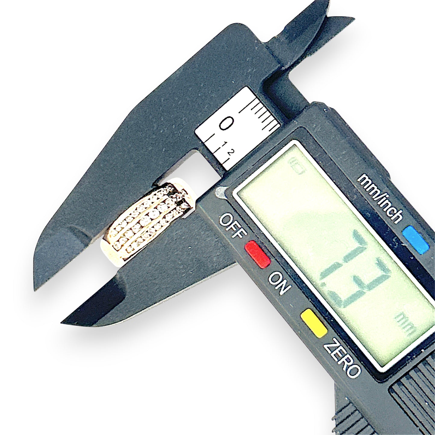 GOLD DEAL | 9ct Gold Refurbished Triluxe Channel Band Ring Size P