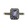 NZGD | 9ct White Gold Ocean‑Mist Sapphire Ring Valuation $2,000