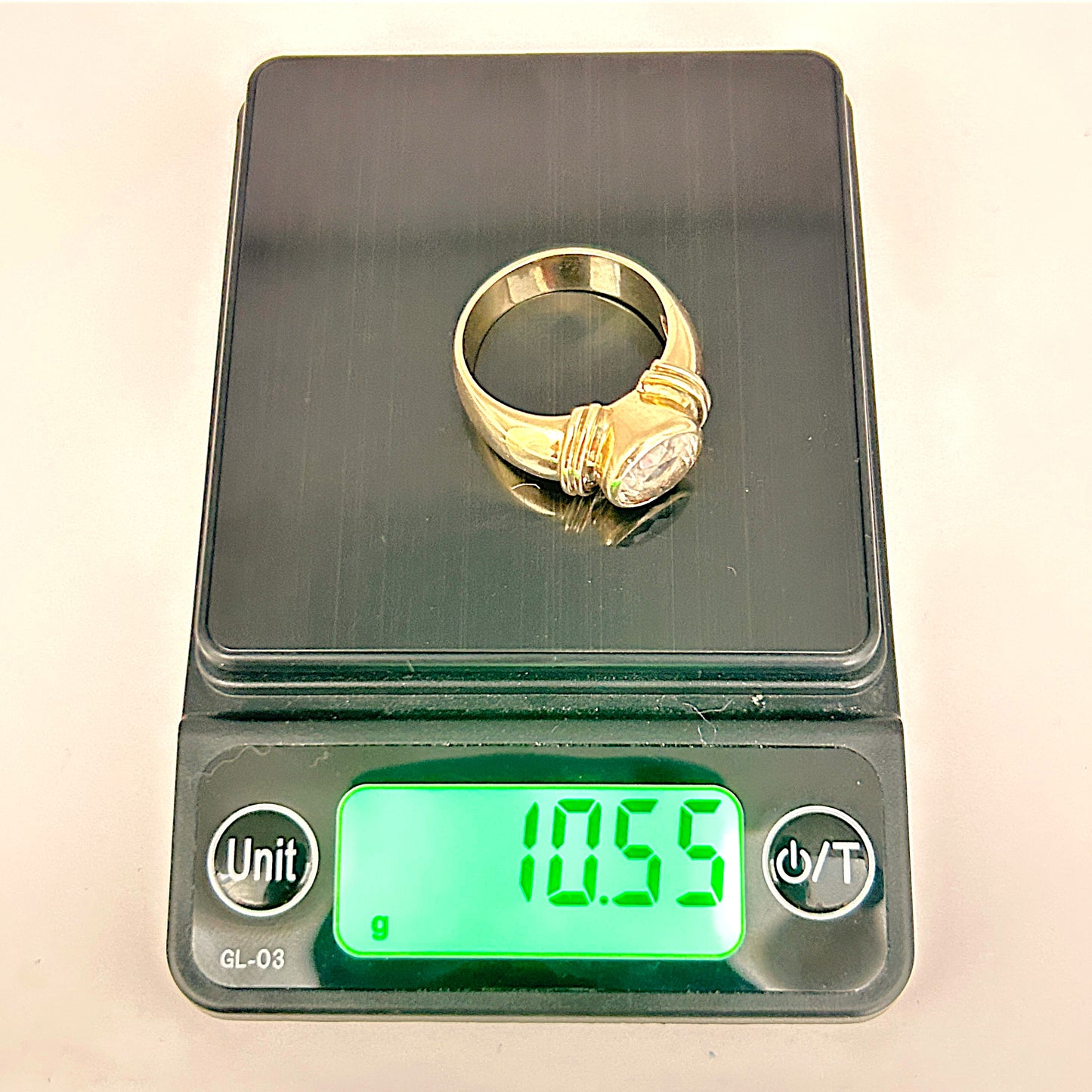 GOLD DEAL | 9kt Gold Heritage Golden Orbit Ring Size R
