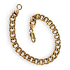 GOLD DEAL | 9ct Gold Solid Curb Link Bracelet 23cm Valuation $5,450