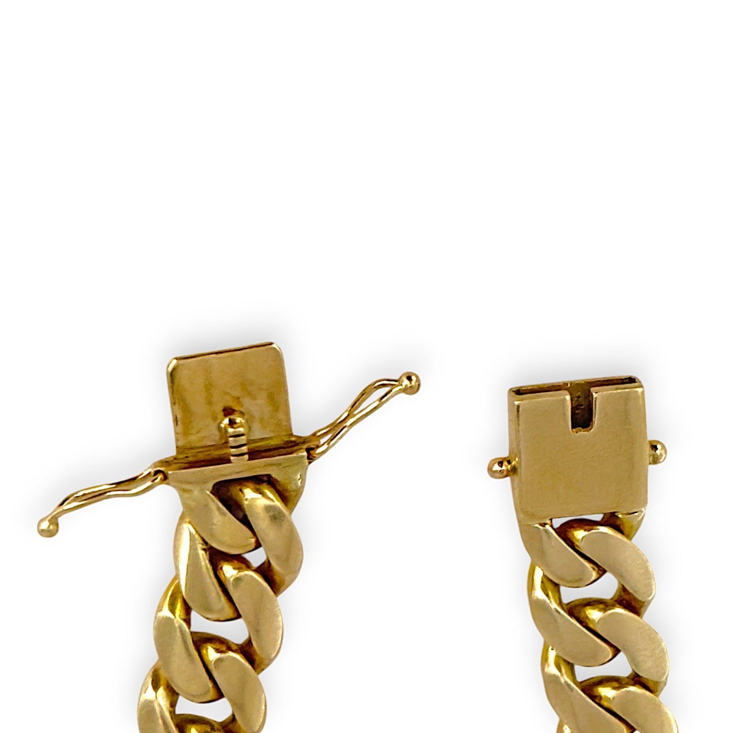 10ct Gold Heavy Weight Curb Link Bracelet Length 23cm Valuation $18,500 R # 242