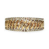 GOLD DEAL | 10ct (10K) Gold Diamond 0.52ct MHJ Ring. Valuation $2,500