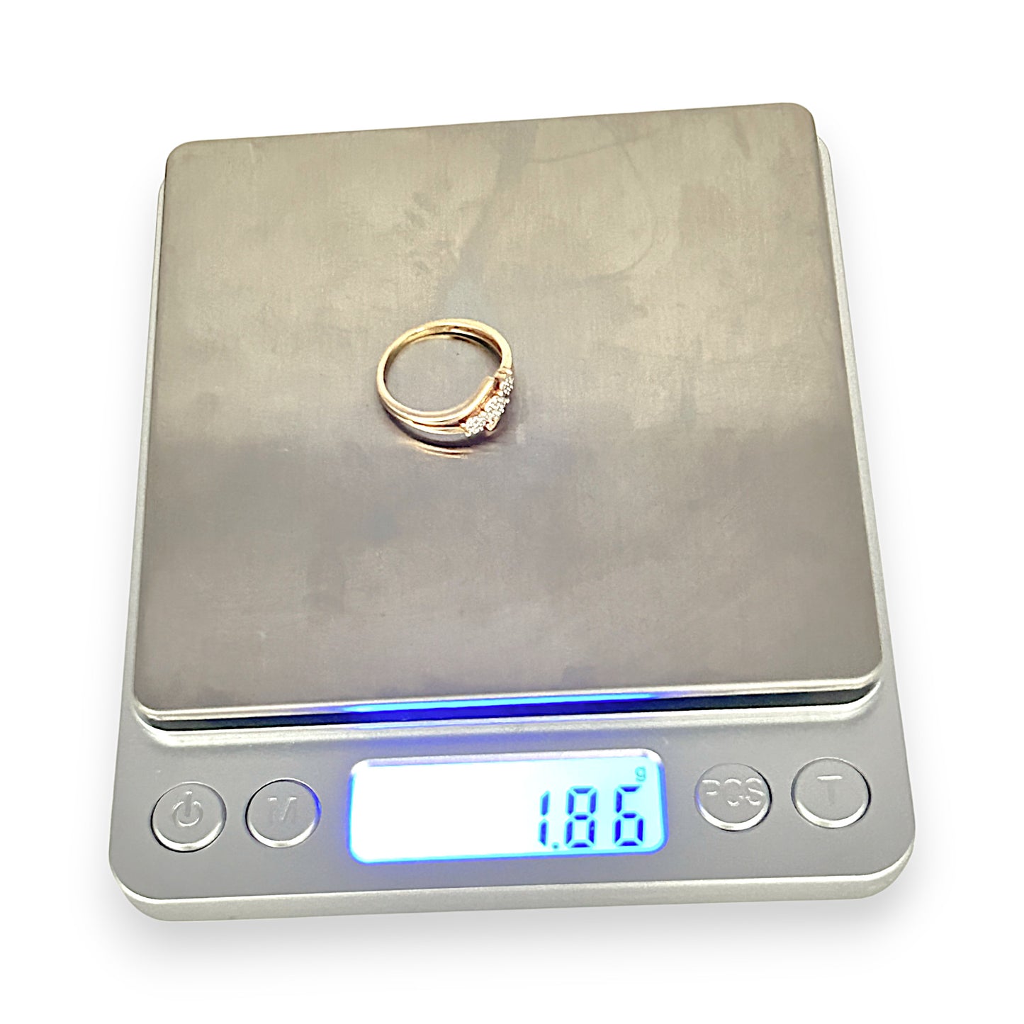 10K Gold Michael Hill Diamonds Ring Size N. R # 248