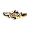 10K Gold Michael Hill Diamonds Ring Size N. R # 248
