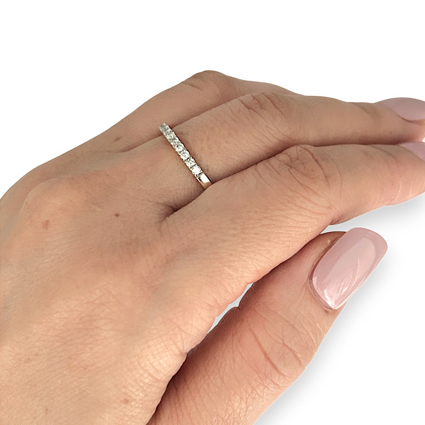 10K Gold Michael Hill Diamond 0.26ct Band Size S. R # 250