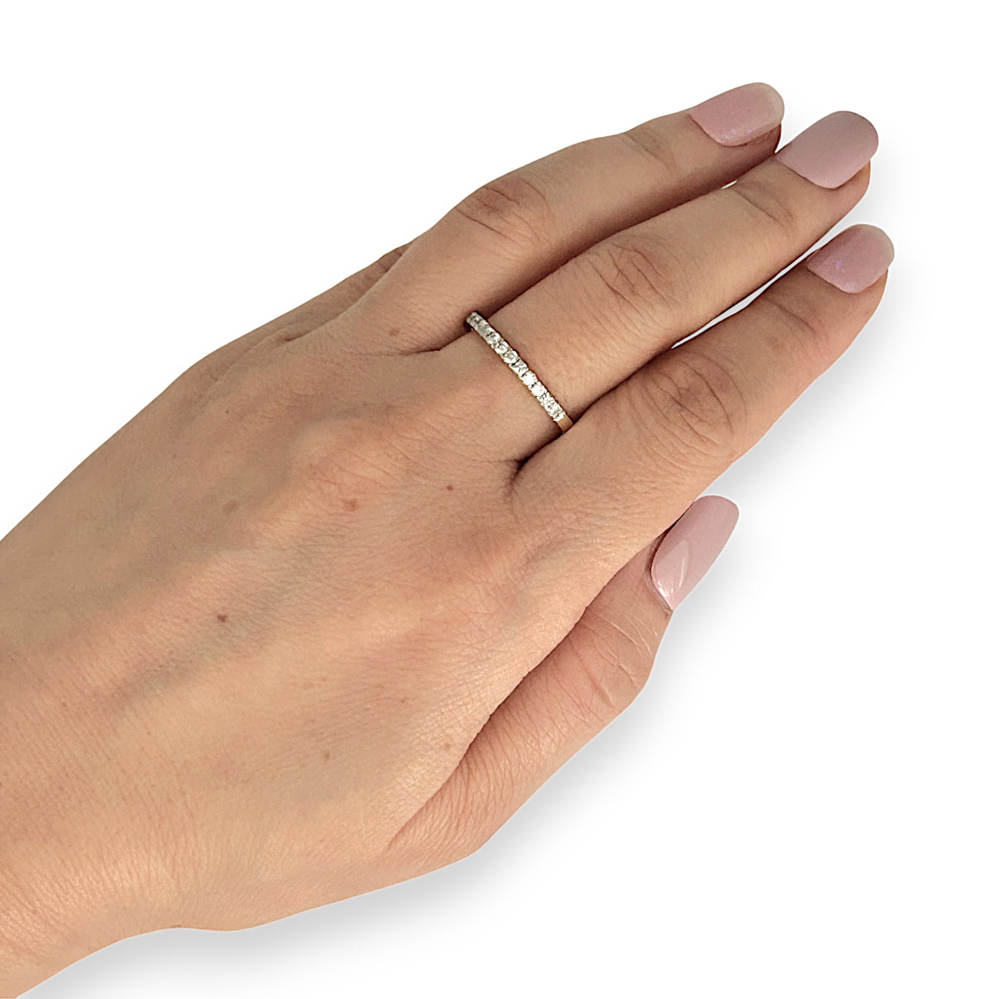 10K Gold Michael Hill Diamond 0.26ct Band Size S. R # 250