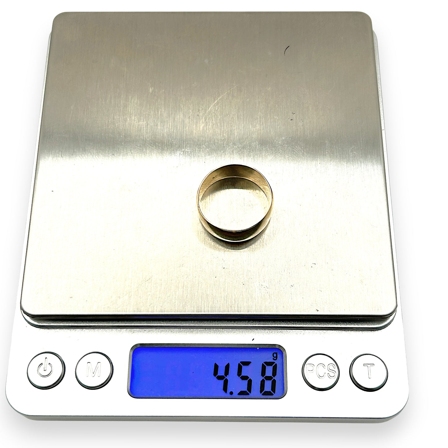 NZGD | 9ct Gold Pure Line Band Ring Size T