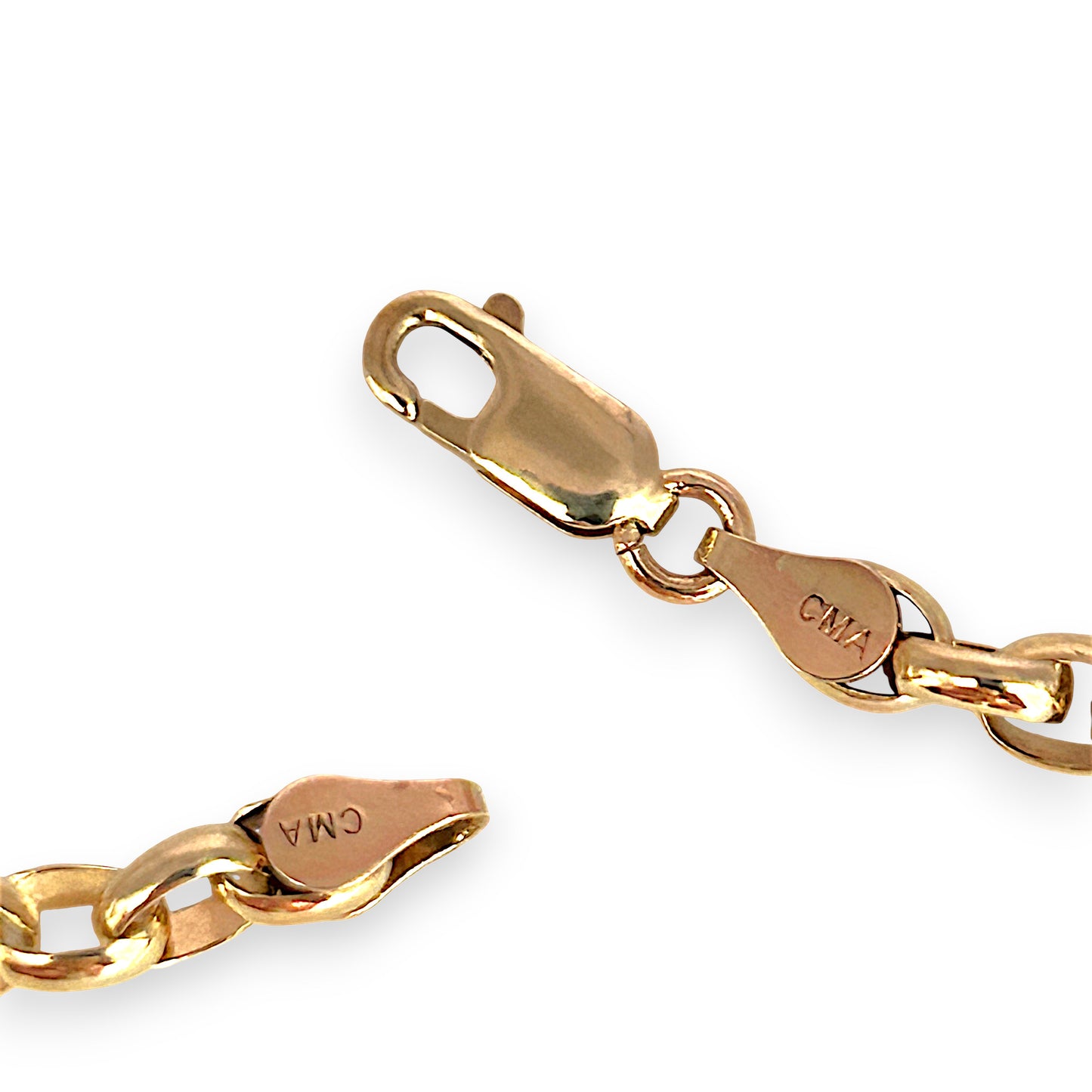 GOLD DEAL | FLASH SALE 9ct Gold Refurbished Belcher Oval Chain 45cm