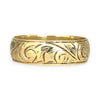 NZGD | 9ct Gold Engraved Vintage‑Style Band