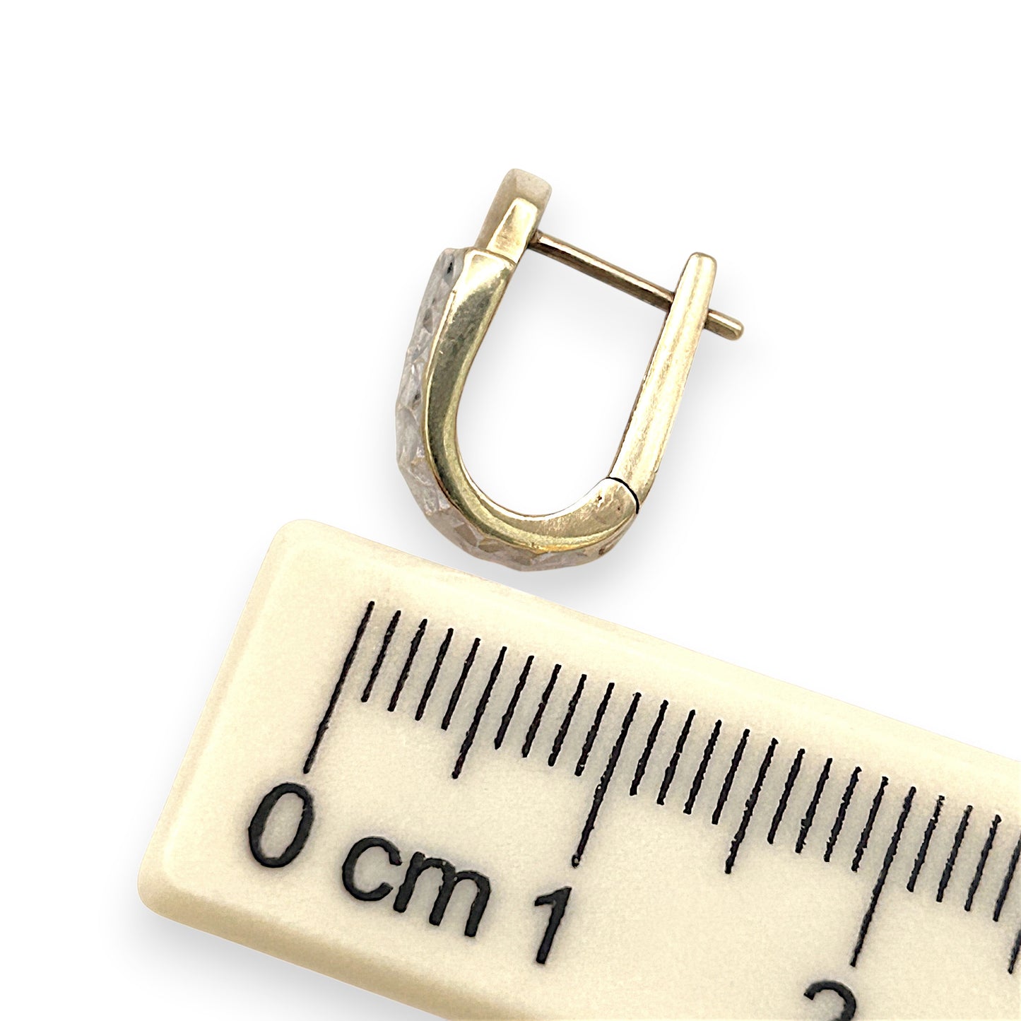 NZGD | 10ct Gold Earrings Michael Hill Dual‑Tone Huggies