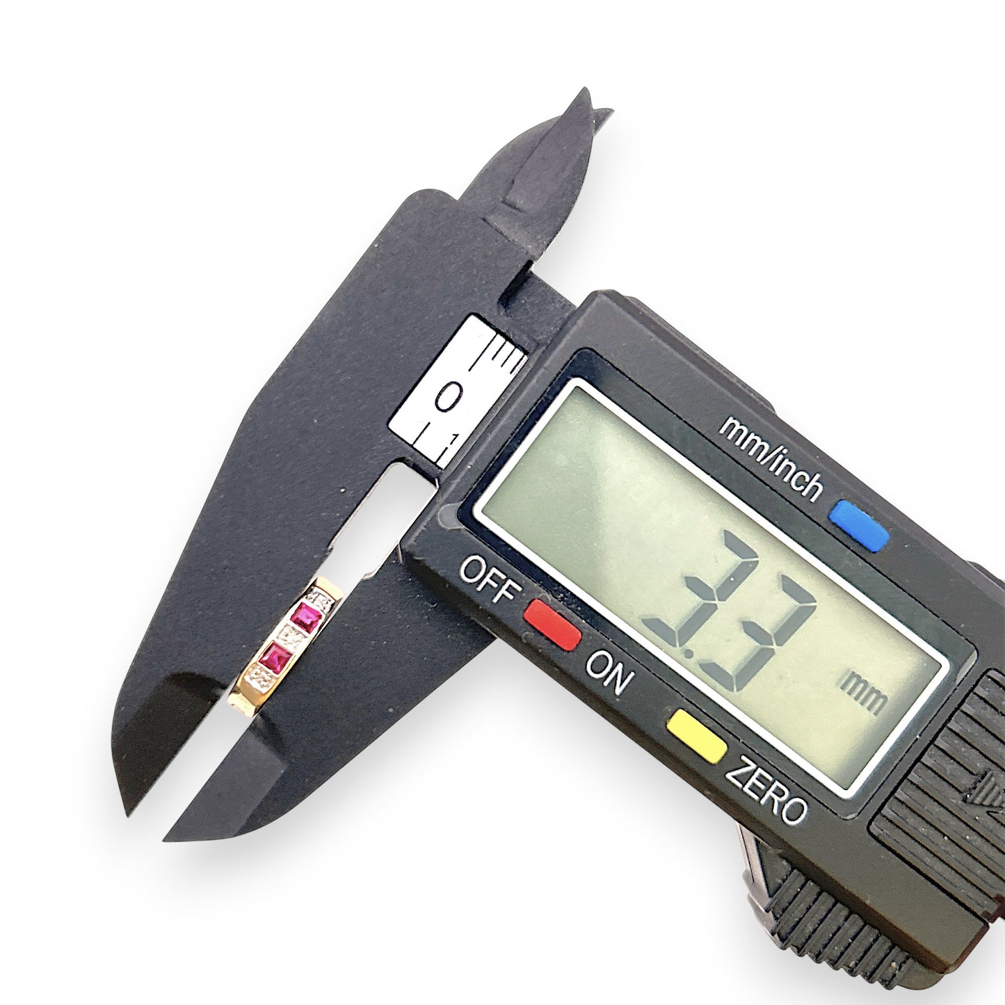 10ct Gold Earrings |NZGD| Michael Hill Ruby‑Diamond Reversible Huggies