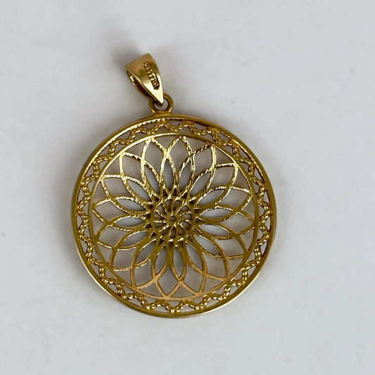 NZGD | 10ct MHJ Golden Harmony 10ct White & Yellow Gold Medallion