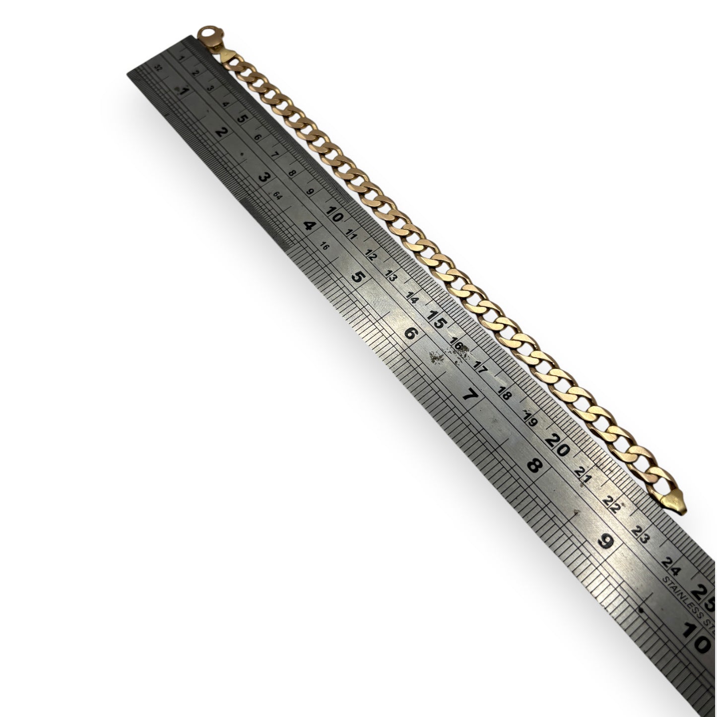 GOLD DEAL | 9ct Gold Curb Link Bracelet 23cm