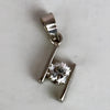 NZGD | 18ct White Gold Luminous Ice CZ Pendant