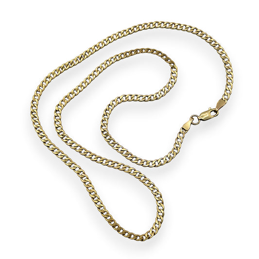 NZGD | 14ct Gold Sleekline Curb Chain 49cm