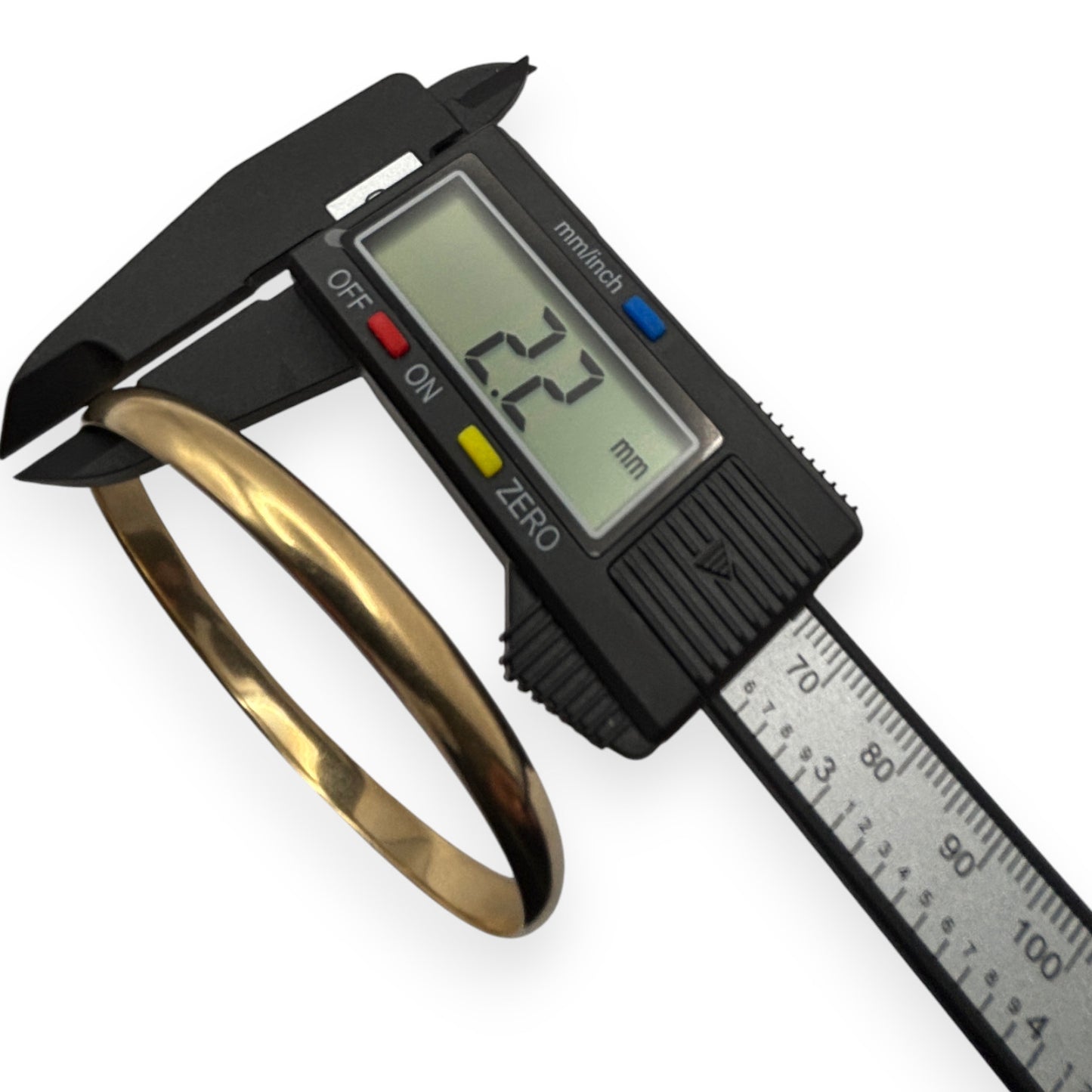 GOLD DEAL | 9ct Gold Solid Bangle Inner diameter 6.84cm Valuation $4,500