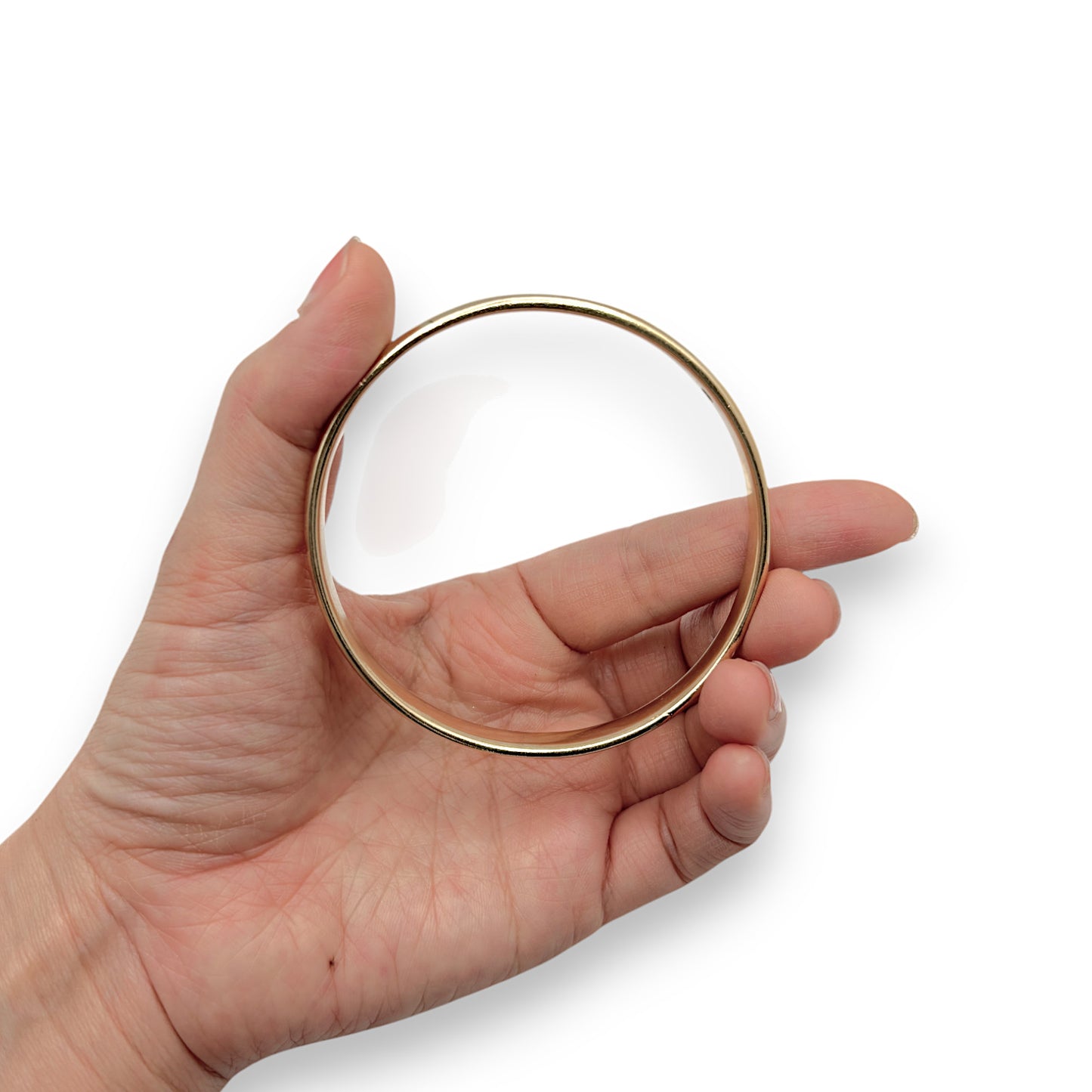 GOLD DEAL | 9ct Gold Solid Heavy Bangle Inner Size 6.57cm Valuation $9,350