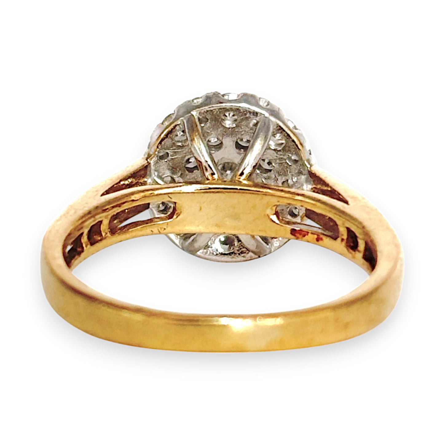 GOLD DEAL | 9ct Gold Diamond 1.06ct Ring Size K Valuation $4,650