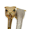 NZGD | 18ct Gold Untamed Radiance Panther Bangle