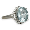 NZGD | 18ct White Gold Aqua d’Étoile Ring Valuation $5,100