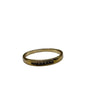 Timeless 9ct Gold Slim Band with Diamond Elegance