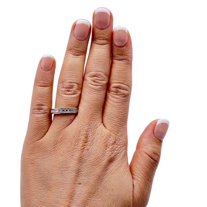 9ct Gold Baguette Diamond Ring