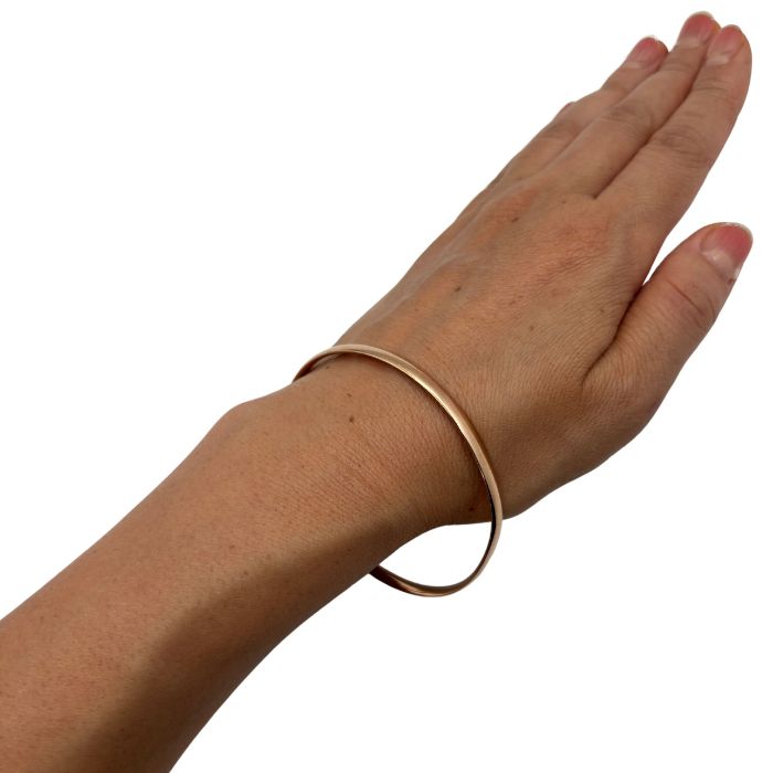 9ct Rose Gold Bangle