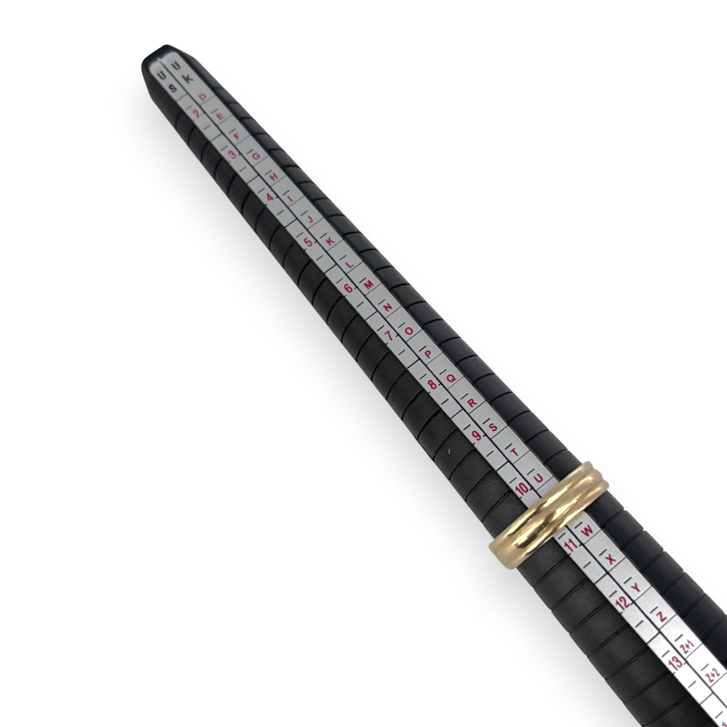 9ct Gold Vintage Ring with Set of 3 Diamonds, Size V. R # 315